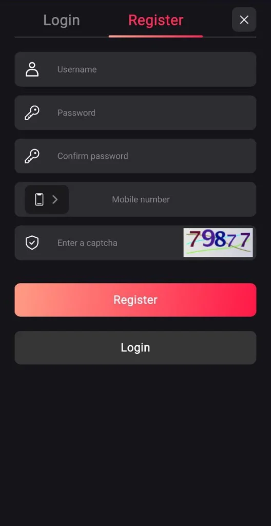 JDEXTREME Casino Registration Form - how to register